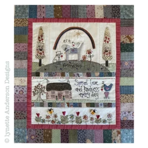 Lynette Anderson Designs Love and Kindness Miniquiltje