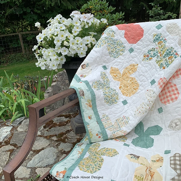 Coach House Designs Bunny Town Quilt